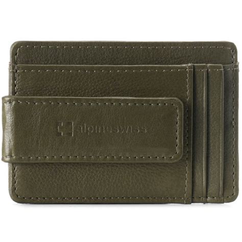 alpine swiss rfid mens thin minimalist id card case|alpine swiss money clip.